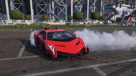 超级跑车兰博维尼诺漂移(SupercarLamboVeneno)