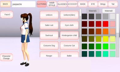 樱花校园模拟器1.039.01高马尾内置菜单