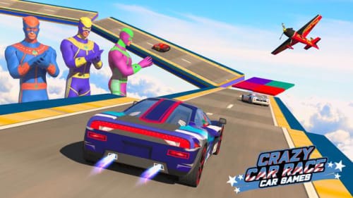 疯狂汽车特技(Crazy Car Stunts: Car Games)截图2