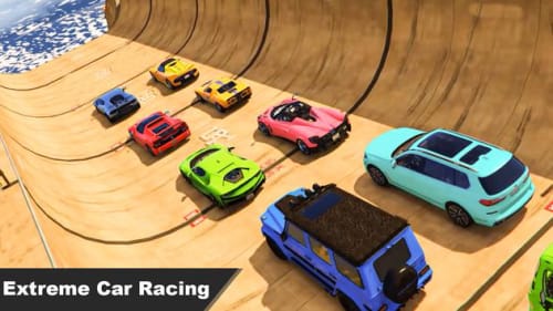 疯狂汽车特技(Crazy Car Stunts: Car Games)截图3