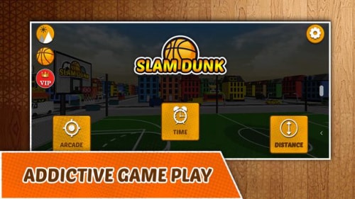 灌篮高手篮筐游戏(Slam Dunk Basket Hoops Game)截图4