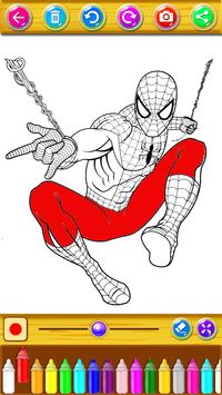 蜘蛛英雄着色(SpiderHeroColoring)