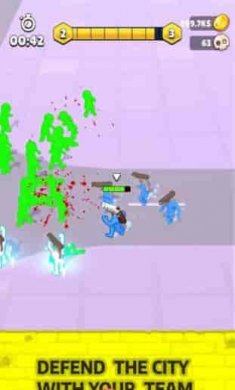 枪头人打怪物(ZombieDefense)