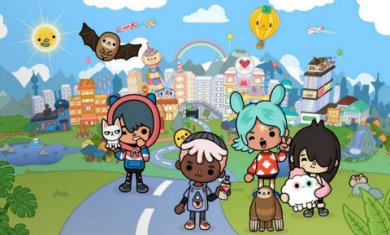 托卡世界舒适厨房游戏