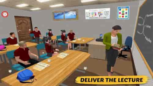 虚拟高中教师模拟器(SchoolTeacherSimulator)截图3