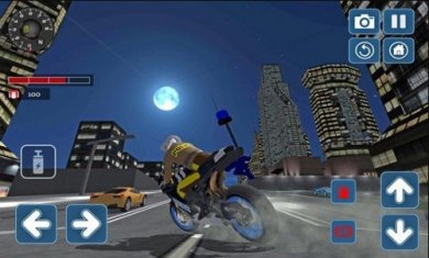 3D警备摩托车游戏