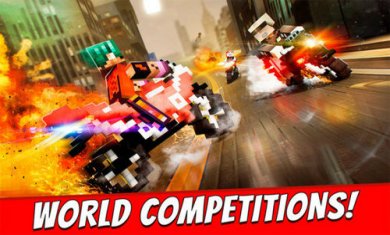 迷你像素摩托骑手BlockyMotoRacing