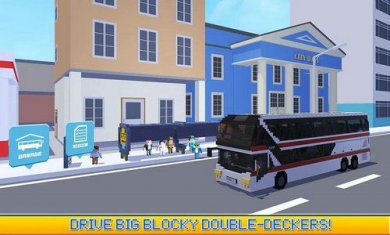 像素巴士司机BlockyCityBusDriverSIM