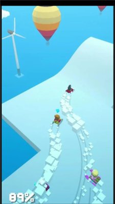 雪地漂流(Snow Drifting)