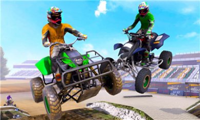 四轮摩托车赛车手(ATV Quad Bike City Racer)
