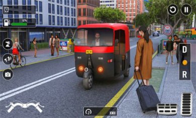 城市嘟嘟车驾驶CityTukTukRickshawGame3D