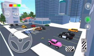 专业的卡通停车场(Pro Cartoon Car Parking)