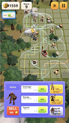 闲置塔防战争(Tower Defense Inc)