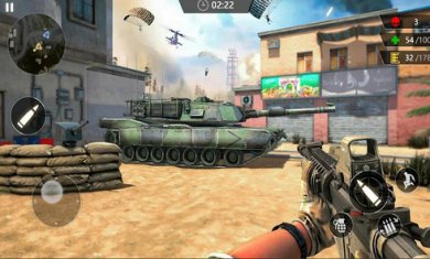 跳伞刺激吃鸡游戏