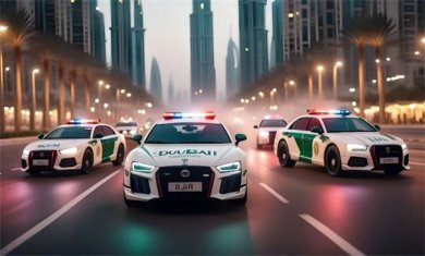 城市街道追捕竞速DubaiRacingSimulator