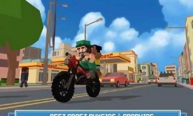 块状摩托骑士17