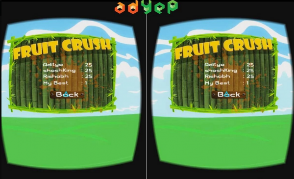 粉碎水果VR