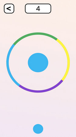 彩色圆圈碰撞截图2