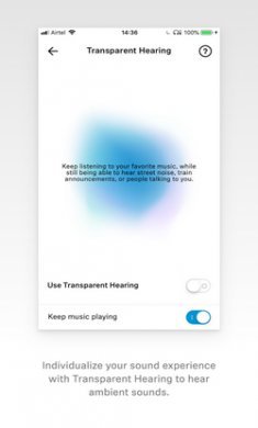 森海塞尔-耳机控制