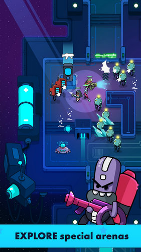碰撞机器人太空射手(Space Squad: Crash Robots)截图3