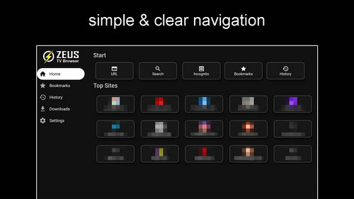 zeus浏览器(ZEUS TV Browser)截图2