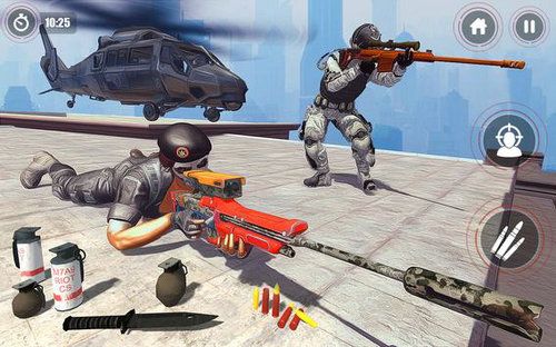 动作狙击手3DShooting Game:Sniper Action Game Battle Attack