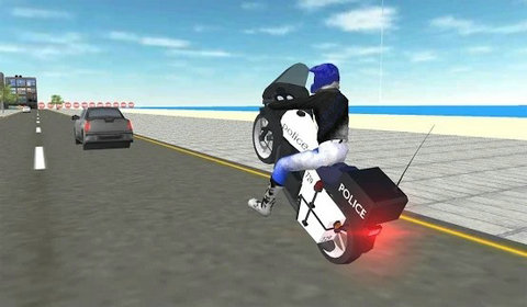 警用摩托车模拟器（Police Motorbike Sim 2020）截图3