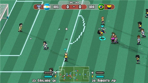 像素世界杯足球赛(Pixel Cup Soccer Mobile)截图1