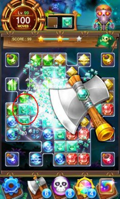 幸运方块消除Jewels Pirate Puzzle