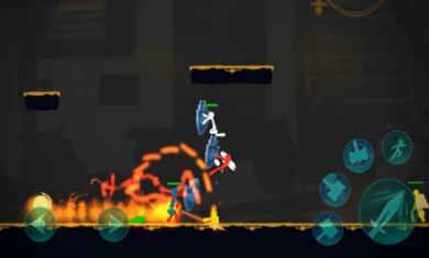 疯狂火柴人战斗