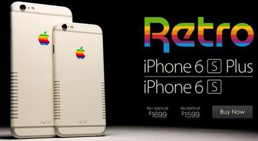 怀旧版iPhone6s多少钱 Apple II定制iPhone6s特别版售价