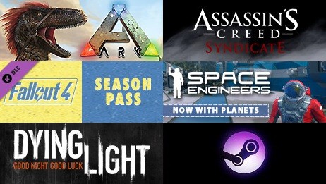 Steam一周销量榜 《辐射4》发售已久依然傲居榜首