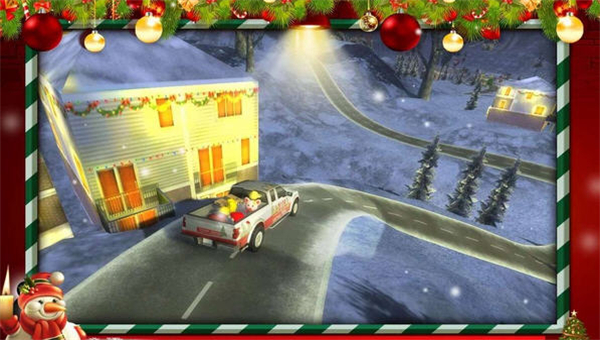 圣诞老人的越野卡车截图2