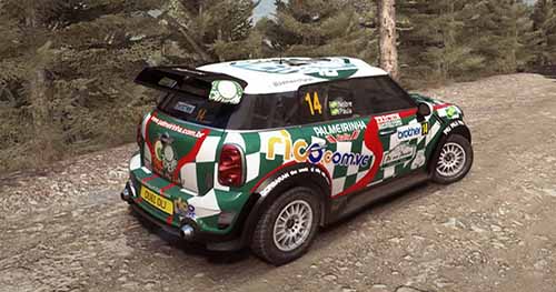尘埃拉力赛 MINI WRC P.Nobre 2012版涂装MOD