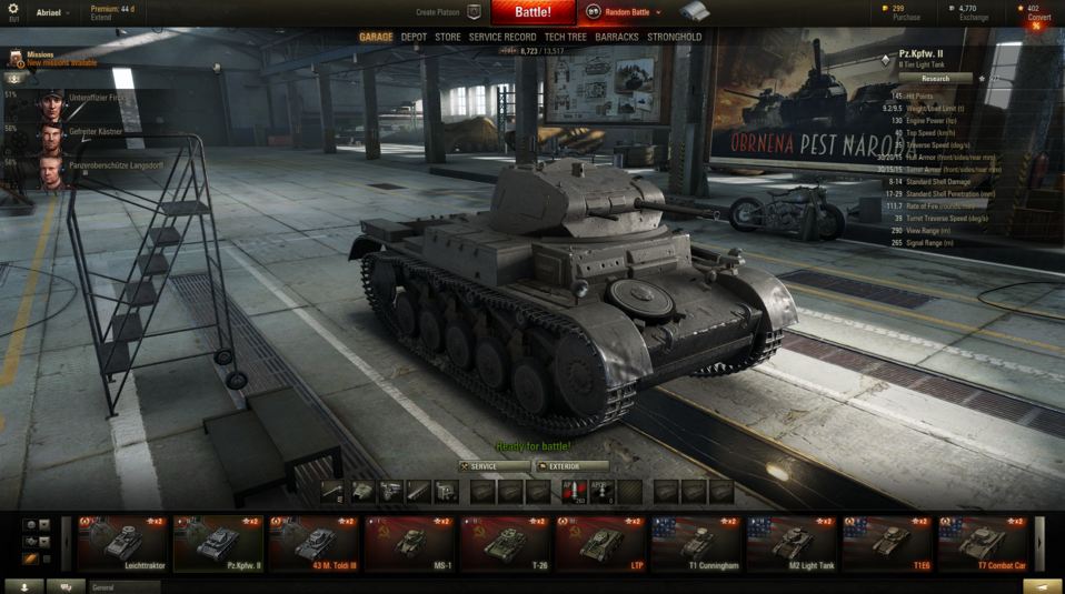 坦克世界 Ps4 Pc版画面对比两个版本各有千秋 99单机游戏