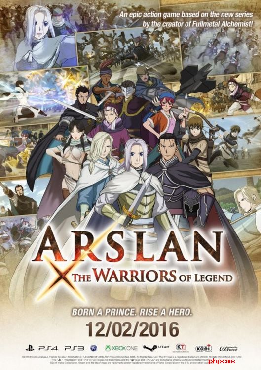 《亚尔斯兰战记X无双》2月12日发售 PC版同步发售