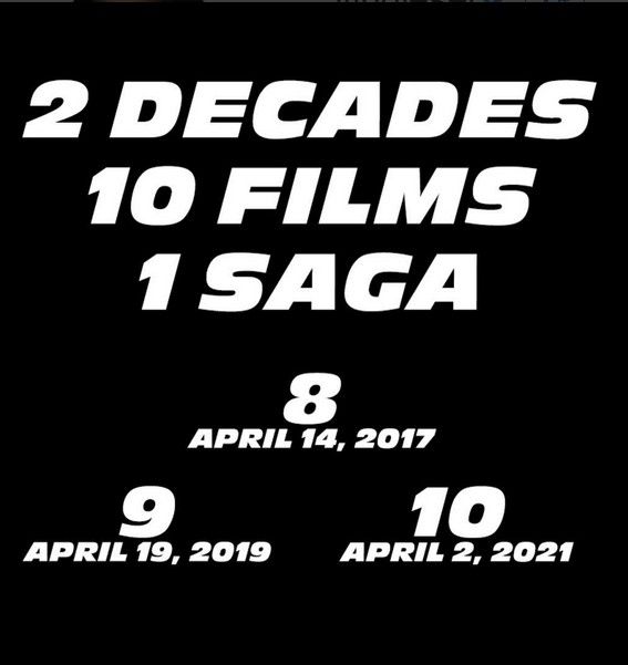 《速度与》8、9、10三部曲曝光 最早2017年上映