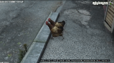 《GTA5》Top 50精彩时刻 两只母鸡“比翼双飞”