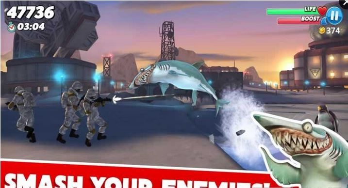饥饿鲨世界3D截图3