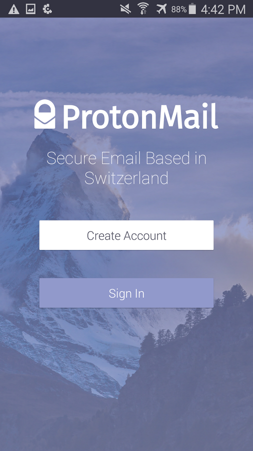 ProtonMail截图1