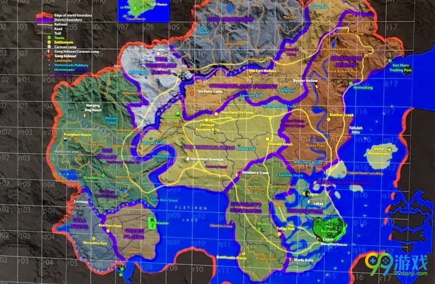 疑似《荒野大镖客2》地图最终被证实为造假