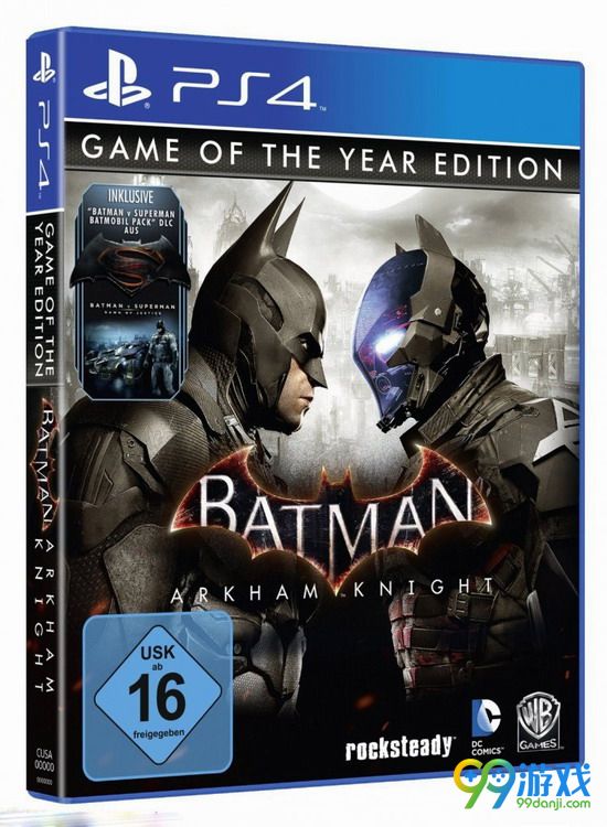 《蝙蝠侠：阿卡姆骑士》年度版发售 但没有中文版