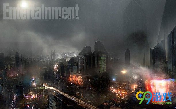 《银翼杀手2》概念设计图放出 危机四伏的未来世界