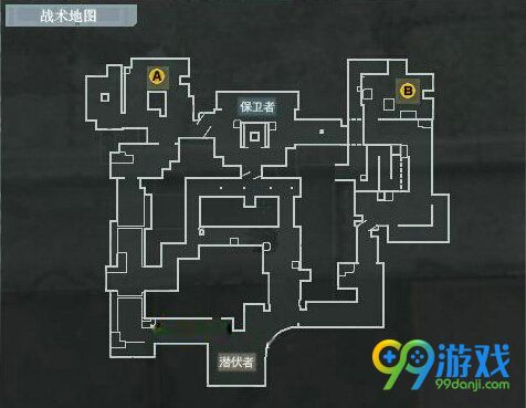 CF爆破模式新地图姑苏城点位地图介绍