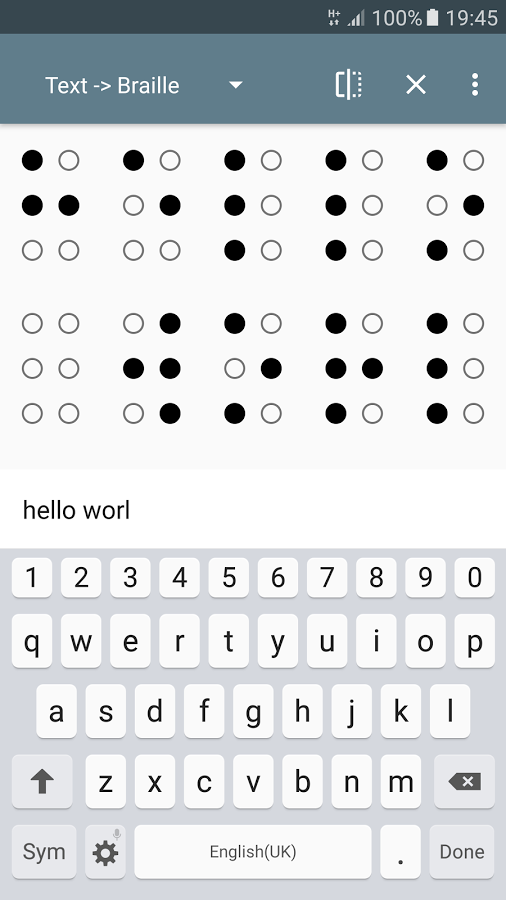 盲文转换器Braille(盲文翻译)截图4