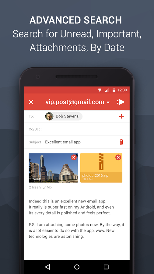 App for Gmail(谷歌邮箱客户端)截图1
