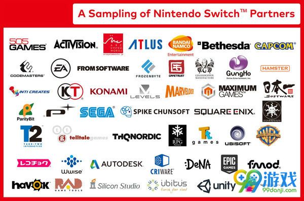 任天堂Switch1月13日发布会 15款游戏名单曝光
