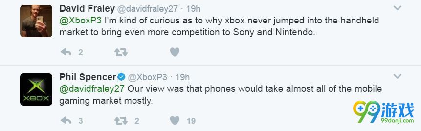 Xbox负责人解释为何微软不出掌机 以为根本打不过手机