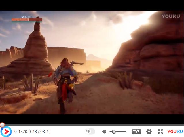 《地平线：零之黎明》PS4 PRO 4K画质演示视频公布
