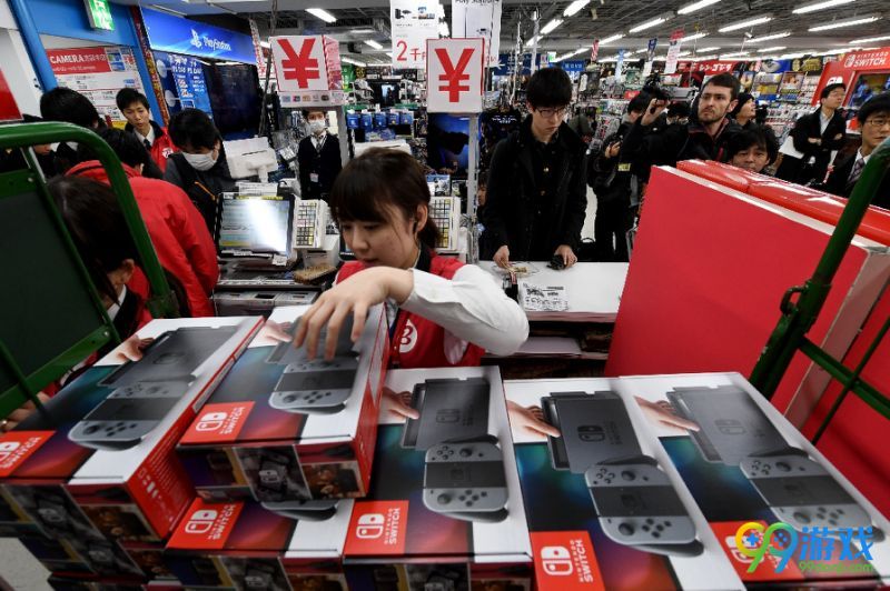 任天堂Switch销量突破50万套 超越PS4同期销量